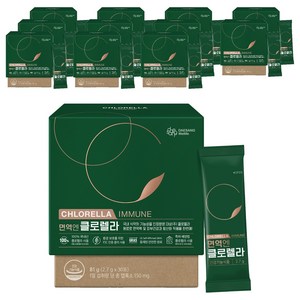 대상웰라이프 정품 면역엔 클로렐라 30p, 81g, 12개