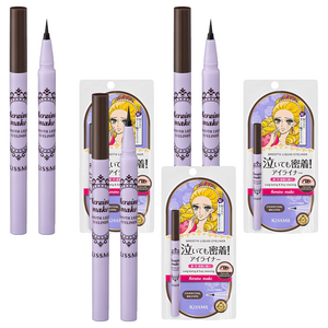 키스미 히로인메이크 스무스 리퀴드 아이라이너 N 0.4ml, 03차콜브라운, 3개