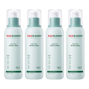 닥터지 레드 블레미쉬 포 맨 오일 컷 로션 올인원, 150ml, 4개