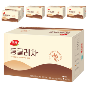 동서 둥굴레차, 1.2g, 70개입, 6개