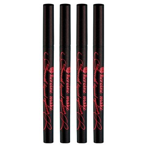 히로인메이크 스무스 슈퍼 킵 리퀴드 아이라이너 0.4ml, 03브라운블랙, 4개