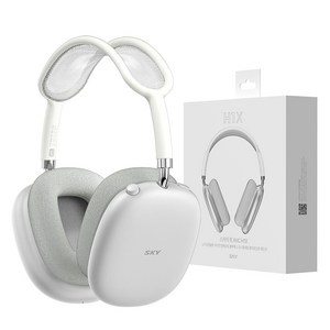 스카이 핏 ANC 노이즈캔슬링 멀티포인트 블루투스 헤드셋, 샤인실버, SKY-ANC-H1X