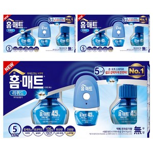 홈매트 리퀴드 스위치형 + 리필 3p, 87ml, 3세트
