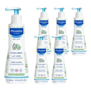 무스텔라 이드라 베베 바디로션, 300ml, 6개