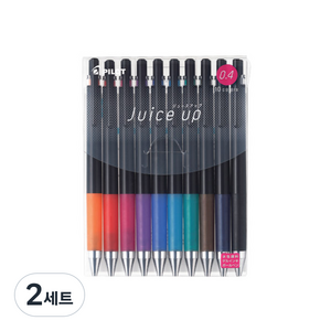 파이롯트 쥬스업 젤잉크펜 0.4mm 10종 LJP200S4-10C, 혼합색상, 2세트