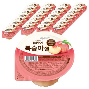 뉴케어 복숭아젤, 100g, 40개