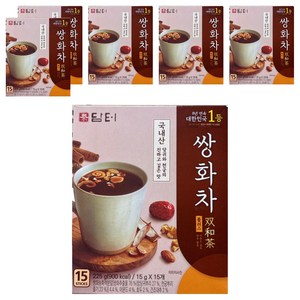 담터 쌍화차 플러스, 15g, 15개입, 6개