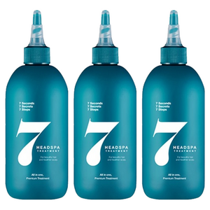 헤드스파7 파란눈 블랙 헤어팩, 300ml, 3개