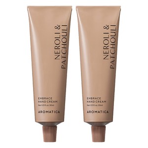 아로마티카 임브레이스 핸드크림 네롤리 & 패츌리, 2개, 30ml