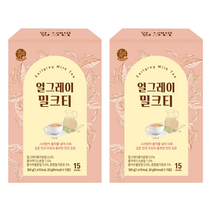우리차 얼그레이 밀크티, 20g, 15개입, 2개