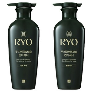 려 두피영양 보습 컨디셔너 발효녹차, 400ml, 2개