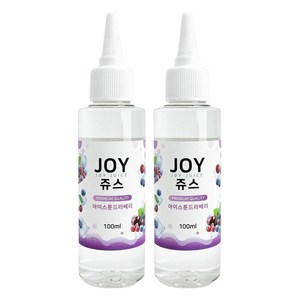 아로마조이 조이쥬스 슬라임 향료 100ml, 2개, 아이스툰드라베리
