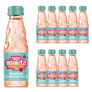 헬씨올리고 프리바이오틱스 스파클링 탄산음료, 100ml, 10개