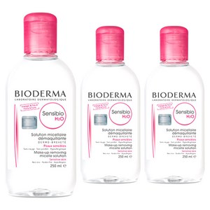 바이오더마 센시비오 에이치투오 클렌징 워터, 250ml, 3개