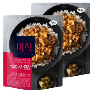 더미식 한우두부 강된장 덮밥소스, 150g, 2개
