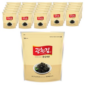 광천김 참 김자반, 70g, 24개