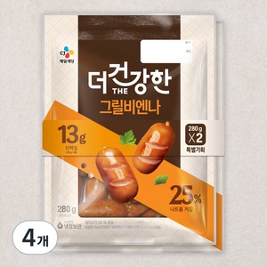 더건강한 그릴비엔나, 280g, 4개