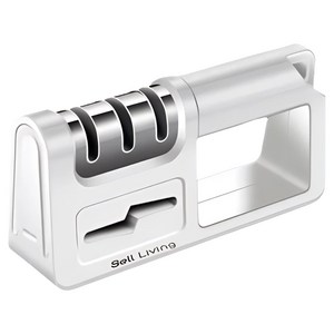 셀리빙 논슬립 4in1 멀티 칼갈이, 화이트, 1개