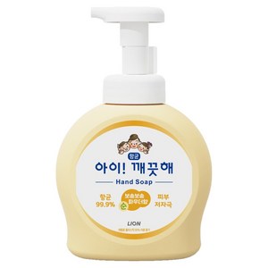 아이깨끗해 항균 폼 핸드솝 순 보송보송 파우더향, 490ml, 1개
