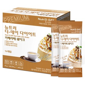 뉴트리디데이 다이어트 카페라떼 쉐이크, 350g, 1개
