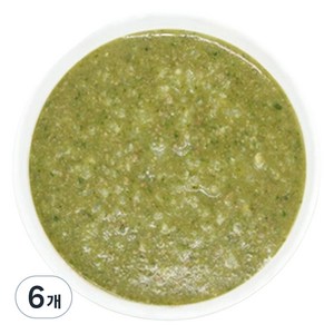 짱죽 실온이유식 8개월부터 중기 죽1, 한우그린죽, 160g, 6개