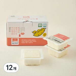 한둘 무농약콩으로 만든 한끼 두부 찌개용, 720g, 2개