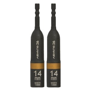 썬키 롱비트소켓 14mm SKB-14G, 2개