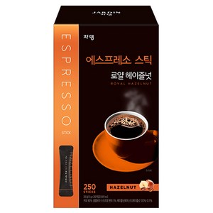 에스프레소스틱 로얄 헤이즐넛 커피믹스, 1g, 250개입, 1개