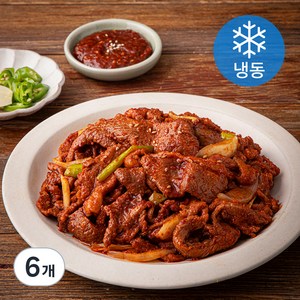 올반 바짝 오리 고추장불고기 (냉동), 200g, 6개