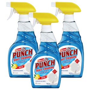 무궁화 스피드 펀치 유리세정제, 3개, 500ml