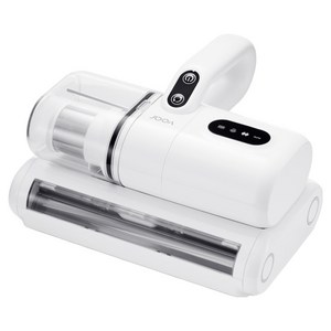 보아르 하티클링 듀얼 브러시 열풍 UV 살균 침구청소기, VBVC-005WH, 화이트