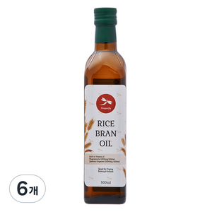 드래곤플라이 현미유, 6개, 500ml