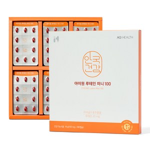 아이원 루테인 미니100 + 쇼핑백 선물세트, 180정, 18g, 1개