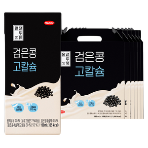 완전두유 검은콩 고칼슘, 190ml, 96개