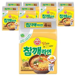 오뚜기 참깨라면 115g, 28개