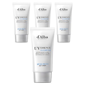 [비건뷰티] 달바 워터풀 에센스 선크림 SPF50+ PA++++, 50ml, 4개