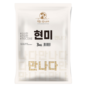 곡물을만나다 국산 현미, 3kg, 1개