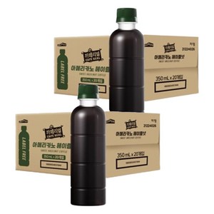 까페리얼 아메리카노 헤이즐넛, 350ml, 40개