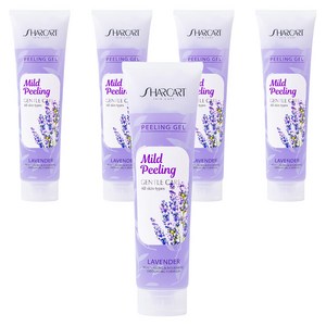 샤카트 페이스 바디 각질 제거 필링젤 라벤더향, 310ml, 5개