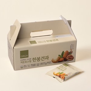 올가홀푸드 신선하고 고소한 저온로스팅 한봉견과, 20g, 14개