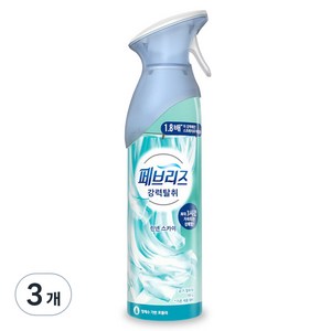 페브리즈 에어 린넨 앤 스카이 실내 탈취제 본품, 165g, 3개