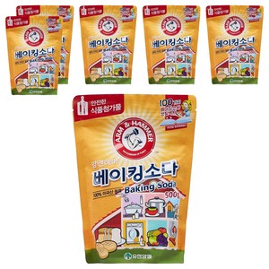 암앤해머 베이킹소다, 500g, 6개