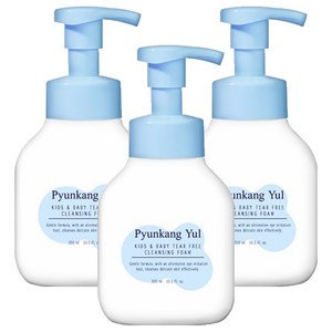 편강율 키즈 앤 베이비 티어프리 클렌징폼 오렌지향, 300ml, 3개