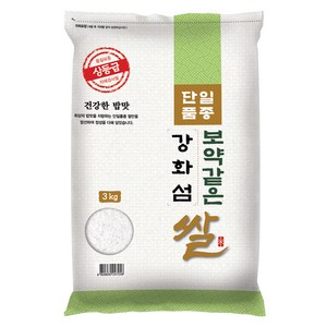 대한농산 보약같은 강화섬쌀, 3kg, 1개, 상등급