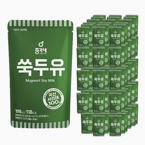 총각네 검은콩 인진쑥두유, 190ml, 60개
