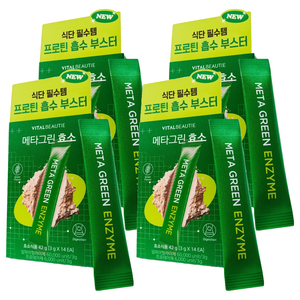 바이탈뷰티 메타그린 효소, 42g, 4개