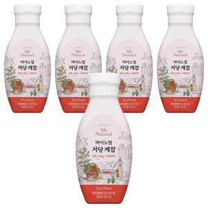 마이노멀 저당 케찹, 310g, 5개