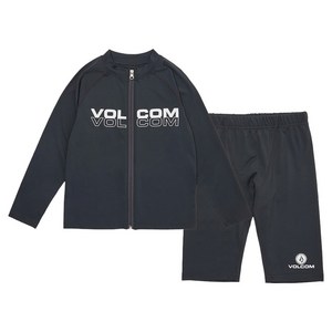 볼컴 아동용 레터링 집업 래쉬가드 상하의 세트 VJCCRUE25099