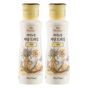 마이노멀 저당 시저 드레싱, 240g, 2개