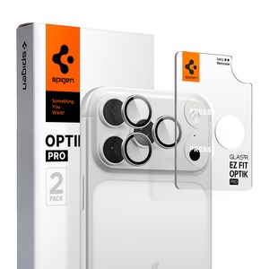 슈피겐 tREZ핏 옵틱프로 휴대폰 카메라보호 2p 세트 실버 AGL12046, 1세트